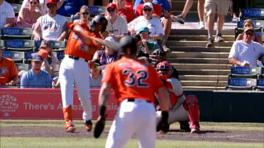 Victor Figueroa's two-run single