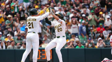 Zack Gelof, Tyler Soderstrom hit back-to-back homers