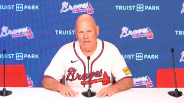 Brian Snitker on the Braves' Game 1 loss to Padres