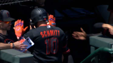 Elevado de sacrificio de Casey Schmitt