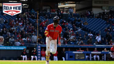 Desde el campo: grand slam de Ángel Martínez