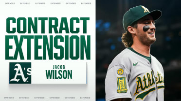 Jacob Wilson signs seven-year extension with the A's