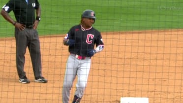 José Ramírez's RBI single