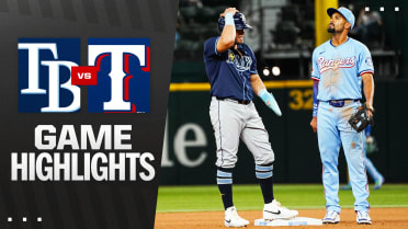 Rays vs. Rangers Highlights