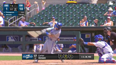 Carter Jensen's solo homer