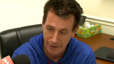 Craig Counsell discusses the Cubs' 4-3 loss