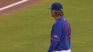 Jack Wenninger strikes out three in one inning