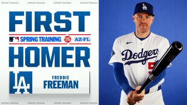Freddie Freeman's first Spring Training homer