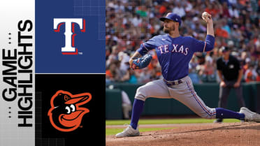 Rangers vs. Orioles Highlights