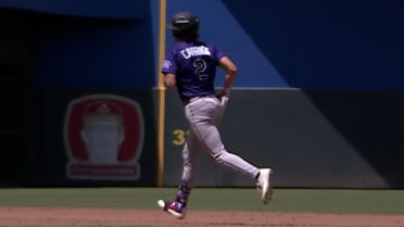 Cole Carrigg collects three hits