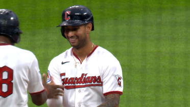 Brayan Rocchio's RBI double