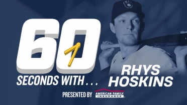 60 Seconds with Rhys Hoskins