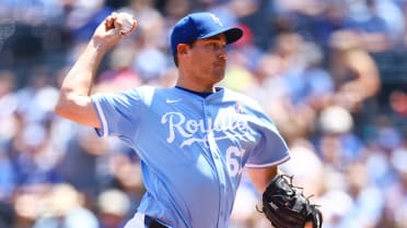 Seth Lugo fans Rocchio for first K of game