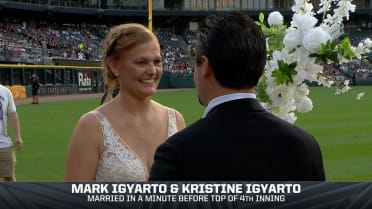 Married in a Minute before the 4th inning