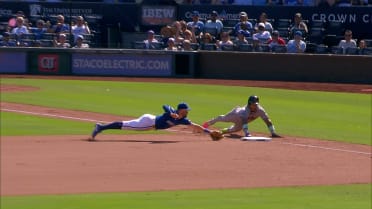 Nick Loftin makes a diving catch, doubles up Marte