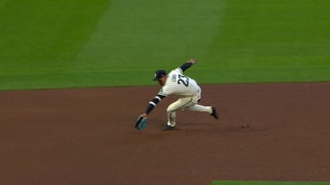 Royce Lewis backhands, makes off-balance throw