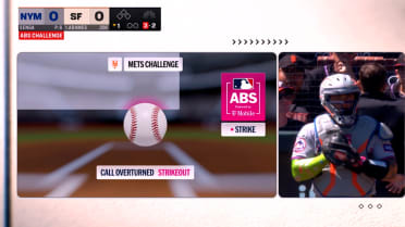 Kodai Senga strikes out Willy Adames after ABS Challenge