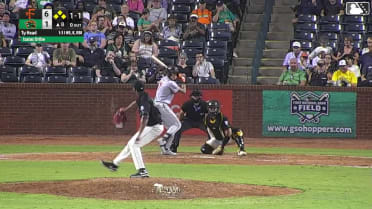 Ty Head singles on a sharp ground ball to right fielder Eddie King Jr. Jaiden Lo Re scores. Yasmil Bucce scores. Randal Diaz to 2nd.
