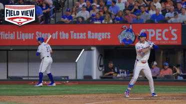 Vista del terreno: Triple de Evan Carter 