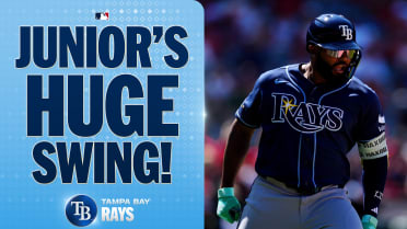 Junior Caminero's go-ahead two-run homer (15)