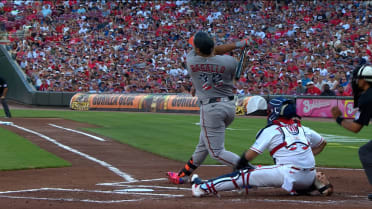 Samuel Basallo's three-run home run (14)