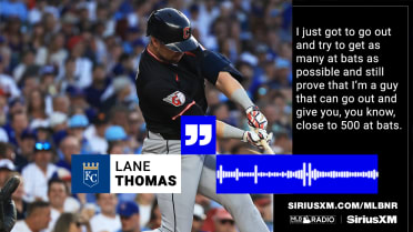 Lane Thomas on the Royals interest in him