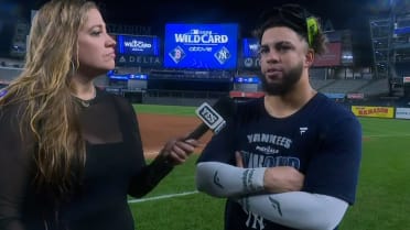 Luis García Jr. on solo homer, playoff atmosphere