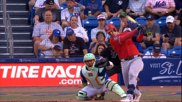 Riley Adams' two-run single