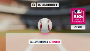 Call overturned resulting in a K after ABS challenge