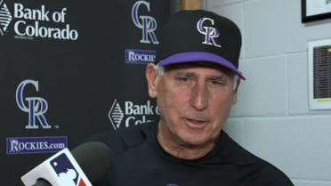 Bud Black on the Rockies' 8-0 loss