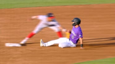 Andrew Alvarez picks off Tyler Freeman