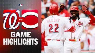 JJ Bleday tallies six RBIs in Reds' 15-1 win