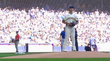 Robert Gasser's five strikeouts against the Cubs
