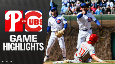 Phillies vs. Cubs Highlights