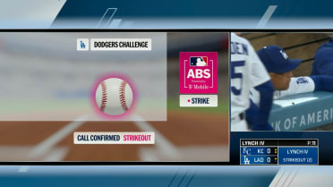 Daniel Lynch IV's K's Andy Pages after ABS challenge