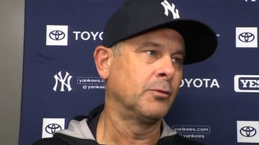 Aaron Boone discusses the Yankees' 3-2 win