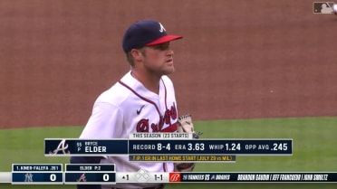 Bryce Elder's strong outing