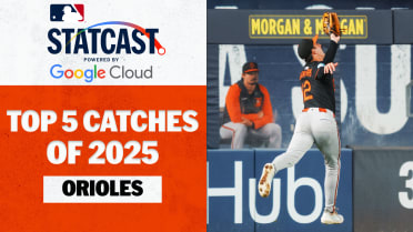 Mejores atrapadas de los Orioles del 2025