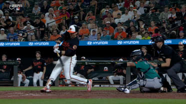 Adley Rutschman's RBI base hit