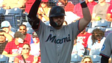 Liam Hicks' single off Zack Wheeler
