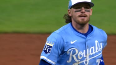 Bobby Witt Jr. takes away a hit