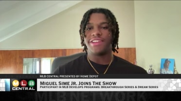 2025 Draft prospect Miguel Sime Jr. joins MLB Central