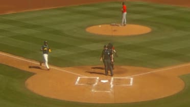 Gabriel Moreno's solo home run