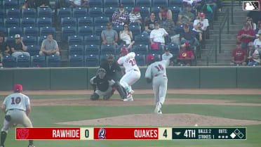Gabriel Davalillo homers (5) on a fly ball to right field. Lucas Ramirez scores.