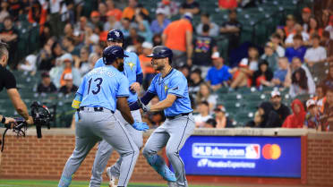Rays open the scoring with six-run 2nd