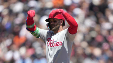 Bryce Harper's four-hit game