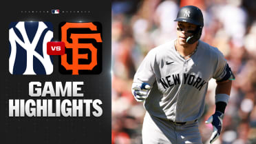 Aaron Judge hits a two-run home run in Yankees' win