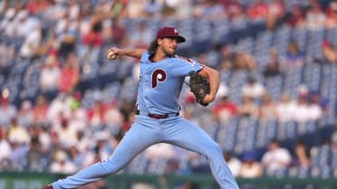 Aaron Nola strikes out six