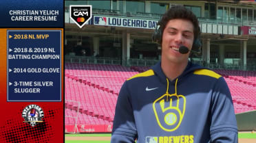 Christian Yelich on winning NL Player of the Week