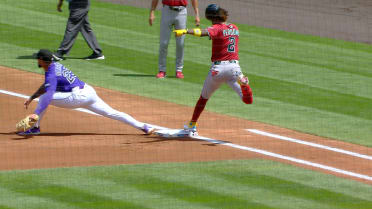 Ryan Ritter's sweet stop for the out after review